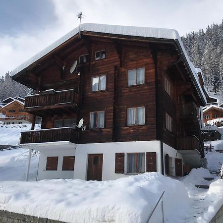 Ferienwohnung Im Chalet Boubou Wiler Buitenkant foto