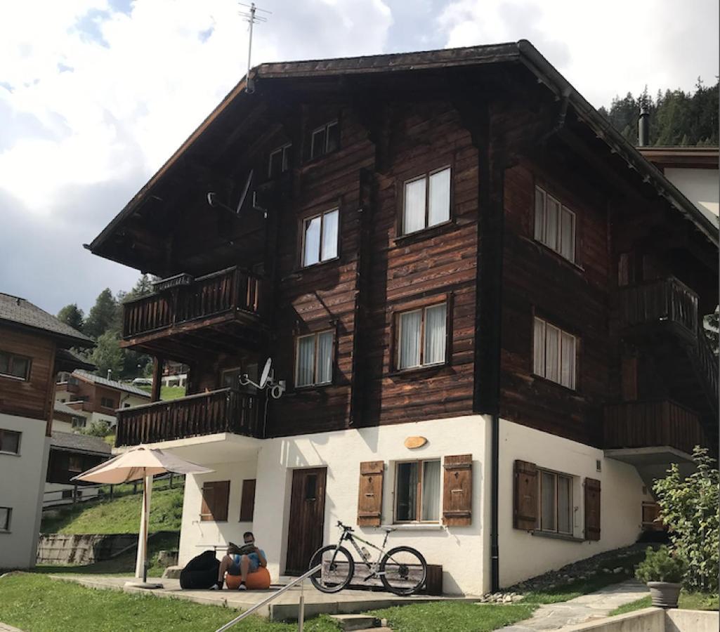 Ferienwohnung Im Chalet Boubou Wiler Buitenkant foto